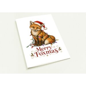 Merry Foxmas_10 Greeting Cards